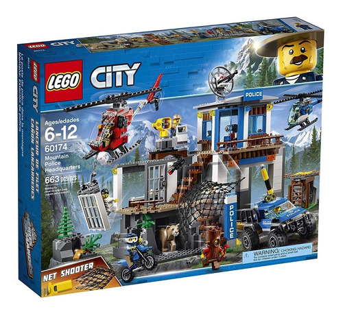 Lego City Mountain Police Headquarters 60174