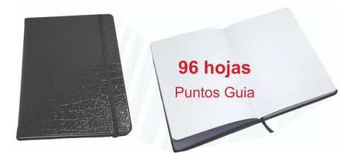 Libreta Nivel 10 Bullet Journal Punto Guia X 60 Hjs Punteada