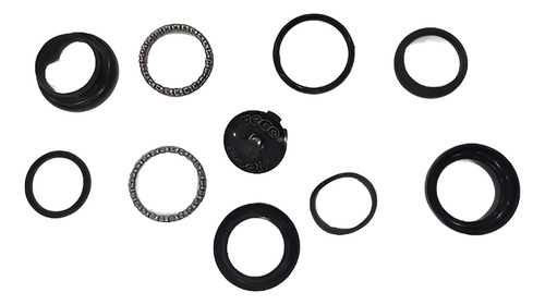 Juego De Direccion 1-1/8 Neco Sin Rosca Fixie-eggobike Negro