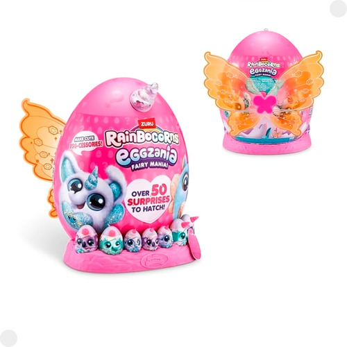 Pelúcia Rainbowcorn Fairymania Laranja F01739 - Fun
