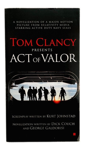 Tom Clancy Presents: Act Of Valor - Novela En Ingles