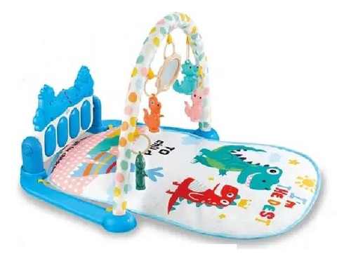 Gimansio Didáctico Para Bebe Con Tapete Y Piano Musical 