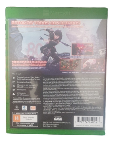 Scarlet Nexus Xbox One Midia Física (Usado)