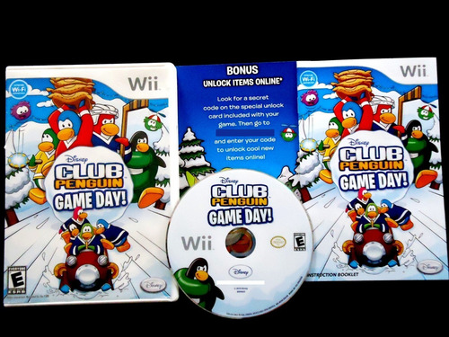 ¡¡¡ Club Penguin Game Day! Para Nintendo Wii !!! (Usado)