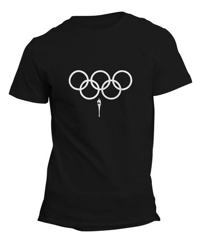 Remera Camiseta Juegos Olimpicos Olympic Rings Unisex