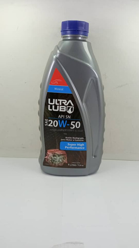 Aceite Para Motor Mineral Ultra Luv 20w/50