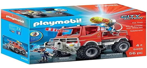 Playmobil City Action 9466 Todoterreno Con Efectos De Luz