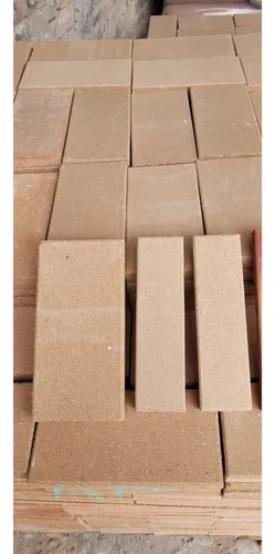 2 Tejuelas Refractarias Fara 23 X 11 X 2.2 Color P/parrillas