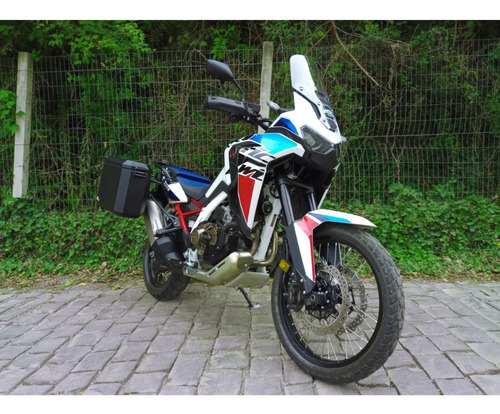Top Case Alumínio Preto Crf1100l Es +suporte+bolsa