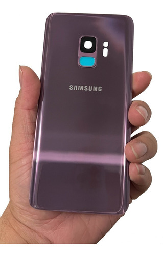 Tapa Trasera Samsung Galaxy S9 Con Cristal Camara 