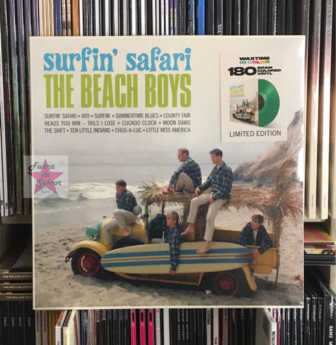 Vinilo The Beach Boys Surfin' Safari Eu Import.