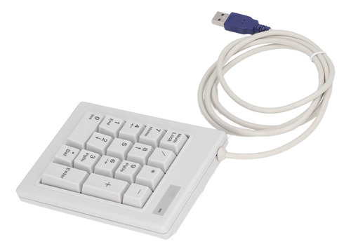 Teclado Numérico Mecânico, 17 Teclas, Ação Linear, Usb, Com