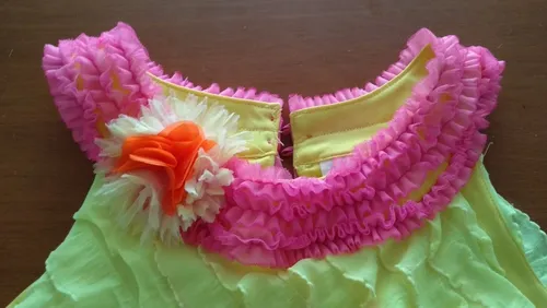 Vestido Para Nina Talla 10 (Usado)