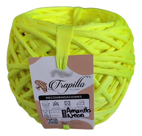 Trapillo Pluma Ovillado Seleccionado Color A Elección 500 Gr