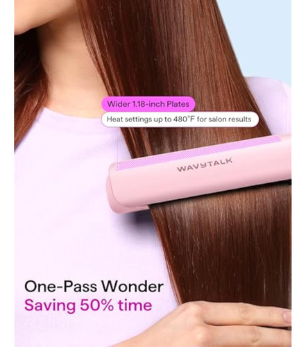 Wavytalk Plancha Plana Profesional 2 En 1, Plancha