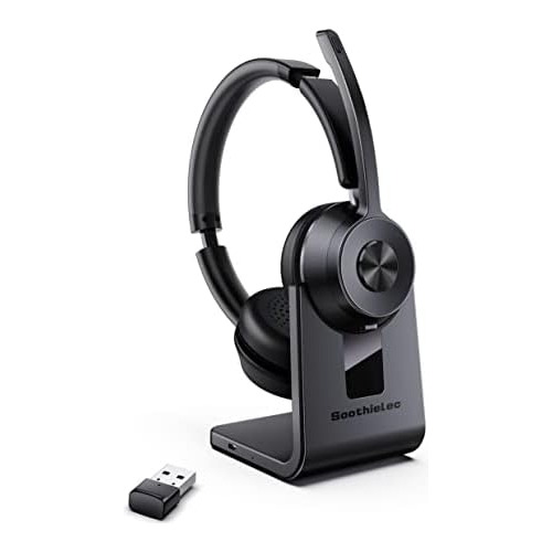 Bluetooth Headset V5.1, Wireless Headset With Noise Can...