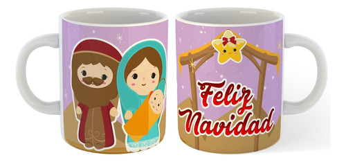 12 Tazas Navidad, Frases, Año Nuevo, Santa Claus, Mayoreo