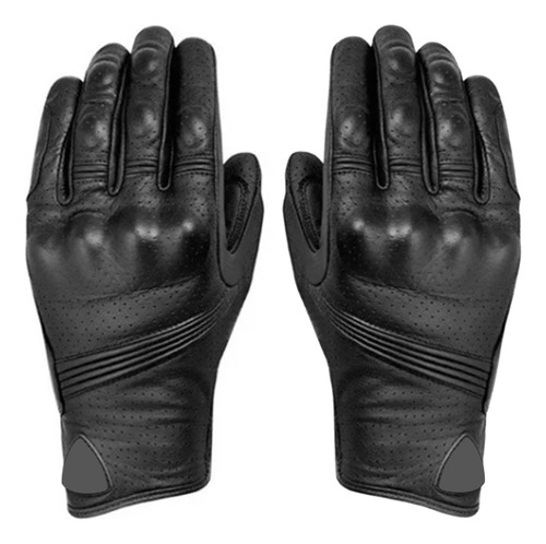 Guantes De Cuero Completos, Antideslizantes, Para Montar En