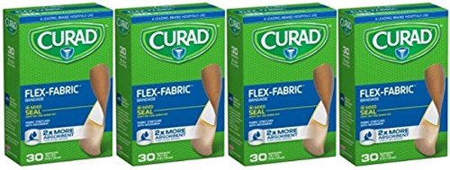 Curad Flex-fabric, Vendas De 3/4 Pulgadas X 3 Pulgadas