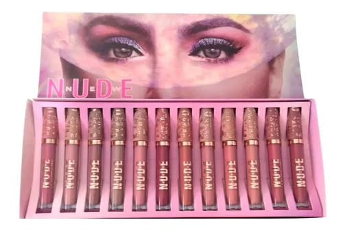 Set De Labiales Matte Indeleble Nude New Piezas Mercadolibre