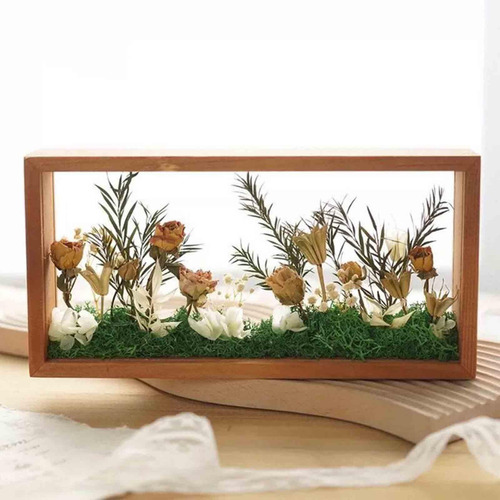 Marco De Caja De Sombras De Madera, Vitrina De 8 Pulgadas