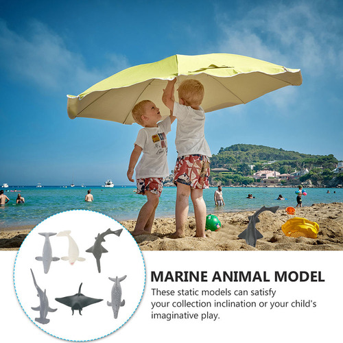 2 Sets De Simulación De Animales Marinos, Modelos De Animale