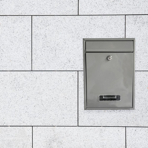 Buzón De Pared Con Cerradura Para Exteriores, Buzón De