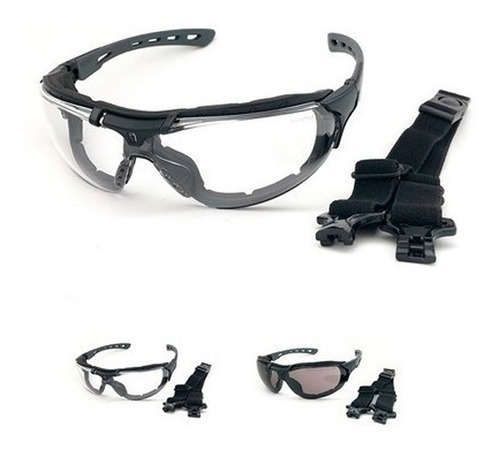 Óculos Segurança Roma Proteção Total Dos Olhos Steelflex *