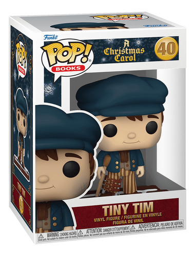 Funko Pop Books - Cuento De Navidad - Tiny Tim