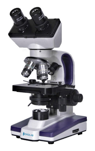Microscópio Biológico Binocular Aumento 2000x Led E Brindes