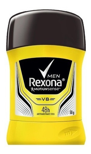 Desodorante Rexona Antitranspirante V8 Barra 50 G