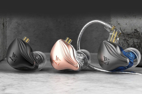 Imagen 1 de 5 de Auriculares In Ear Kz Zex Monitoreo 1dd + 1ed Sin Microfono