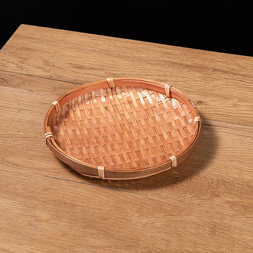Bandeja De Almacenamiento, Cesta Tejida, Recogedor 17cm