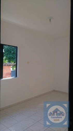 Casa Com 2 Dormitórios À Venda, 91 M² Por R$ 180.000,00 - Parque São Vicente - São Vicente/sp - Ca0972