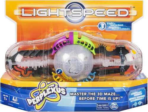 Perplexus Light Speed Game, Laberinto 3d Con Luces Y Sonid