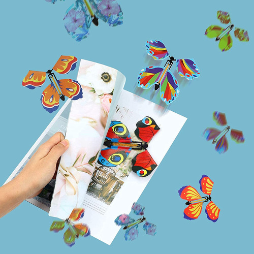 40 Juguetes Voladores Mágicos De Mariposa Voladora Regalo