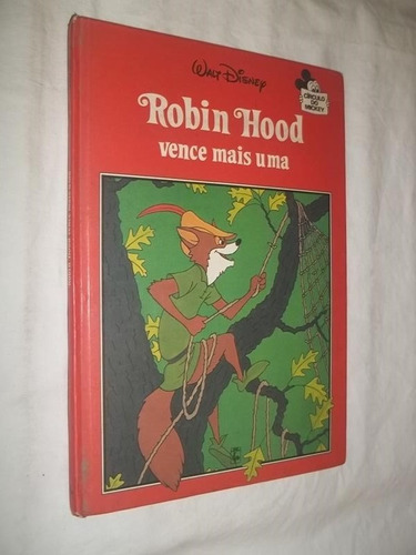 Livro - Robin Hood Vence Mais Uma - Walt Disney