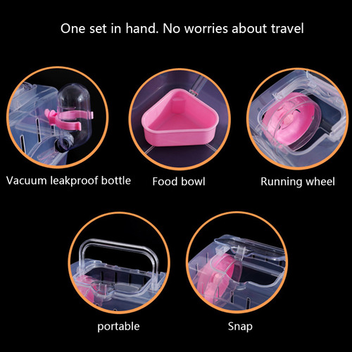 (bl) Jaula De Viaje Para Transportar Pájaros Pequeños, Portá