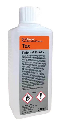 Koch Chemie Tex Tinten Y Kuli-ex 250 Ml  Limpiador De Tintas