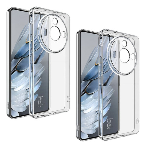 2×funda Teléfono Tpu Transparente Para Zte Nubia Z50s Pr