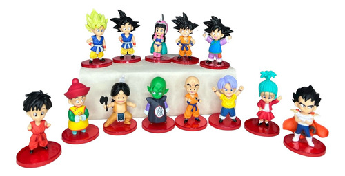 Figuritas X 13 Niños De Dragon Ball