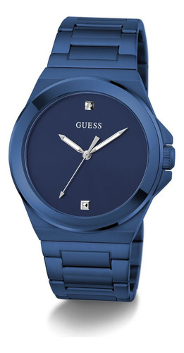 Reloj Guess Azul Acero Inoxidable Vinyl Hombre