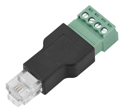  Conector Ethernet Rj11 6p4c Macho A Terminal De Tornillo