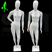 Comprar Manequim Feminino Magra Pose 3 Braços Branco Feminino 1 Unid