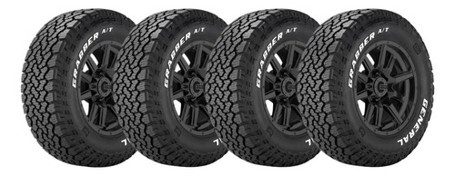 Kit 4x Pneu General Tire Aro R15 225/70r15 Grabber A/tx Rwl