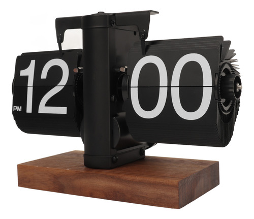 Reloj Digital Abatible Con Batería De Giro Automático Retro