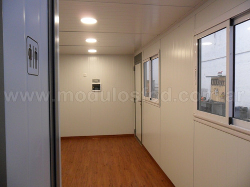 Modulo Habitable Oficina Movil C/ Baño Container --san Juan