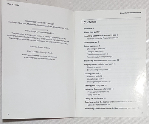 Essential Grammar In Use Cdrom Excelente Material De Apoyo!!