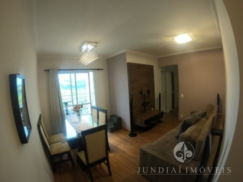 Vendo Apartamento No Real Park, Vila Rami Em Jundiaí Com 03 Dormitórios, 01 Suíte, Sala Para 02 Ambientes, Sacada, Sol Da Manhã, 01 Vaga, Bem Localizado. - Ap00246 - 33977358