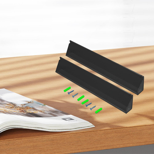 2 Soportes Para Exhibir Tarjetas, Estante De Pared Negro